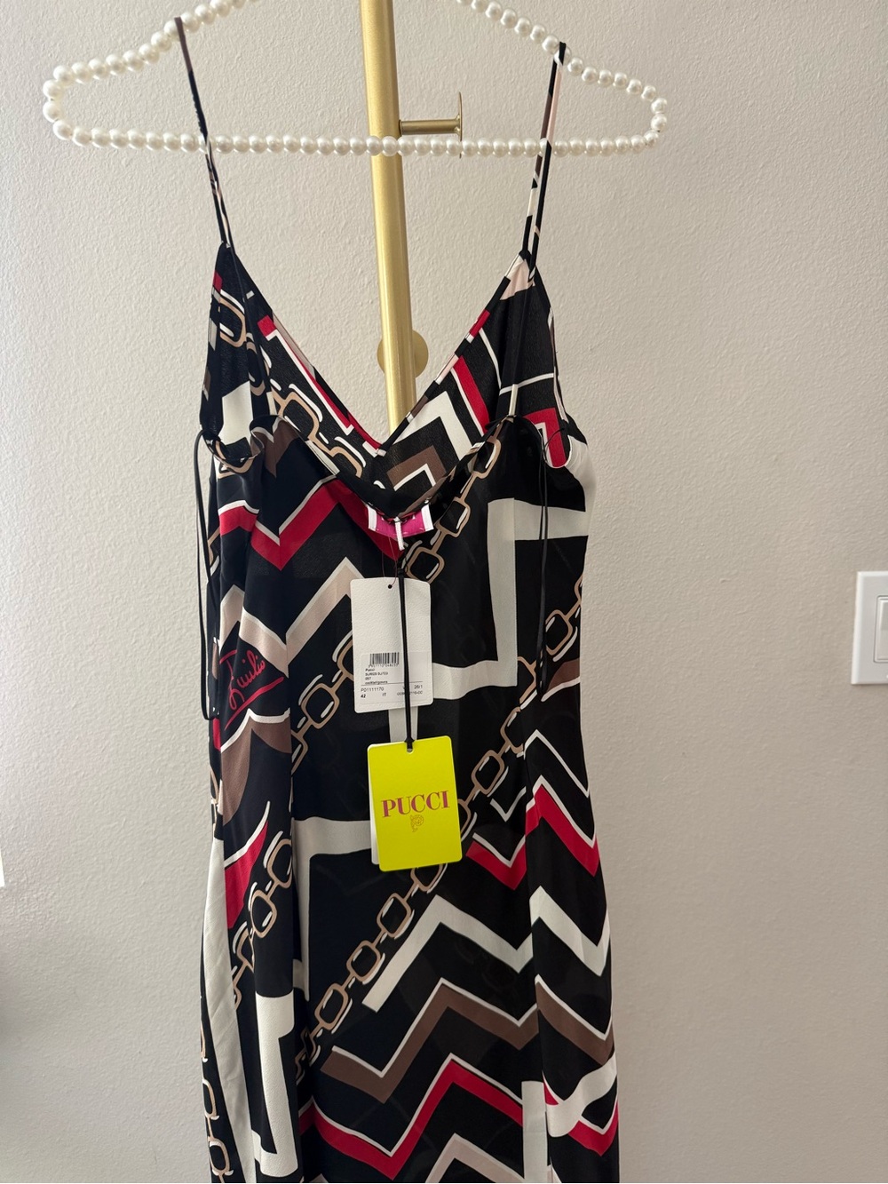 PUCCI Istrice-print long dress - Picture 5 of 14